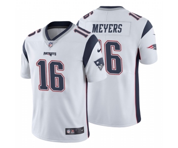 Men's New England Patriots #16 Jakobi Meyers Vapor Untouchable Limited White Jersey