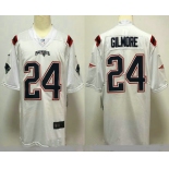 Men's New England Patriots #24 Stephon Gilmore White 2020 NEW Vapor Untouchable Stitched NFL Nike Limited Jersey