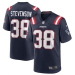 Men's New England Patriots #38 Rhamondre Stevenson Navy Limited Stitched Game Jersey