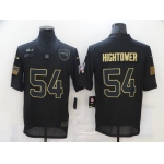 Men's New England Patriots #54 Dont'a Hightower Black 2020 Salute To Service Stitched NFL Nike Limited Jersey