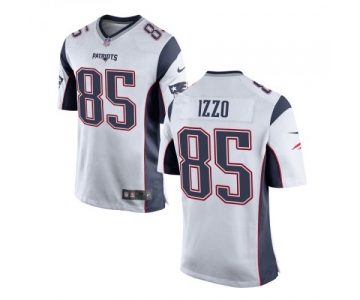 Men's New England Patriots #85 Ryan Izzo White Vapor Untouchable Stitched NFL Nike Limited Jersey