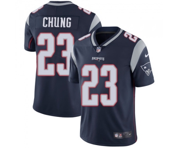 Nike New England Patriots #23 Patrick Chung Navy Blue Team Color Men's Stitched NFL Vapor Untouchable Limited Jersey