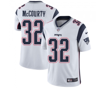 Nike New England Patriots #32 Devin McCourty White Men's Stitched NFL Vapor Untouchable Limited Jersey