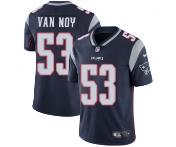 Nike New England Patriots #53 Kyle Van Noy Navy Blue Team Color Men's Stitched NFL Vapor Untouchable Limited Jersey