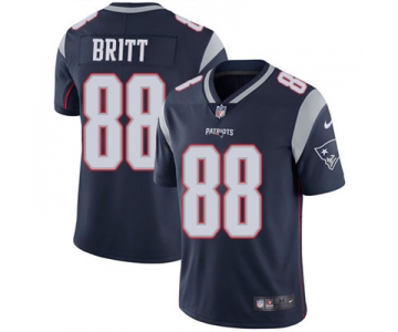 Nike New England Patriots #88 Kenny Britt Navy Blue Team Color Men's Stitched NFL Vapor Untouchable Limited Jersey