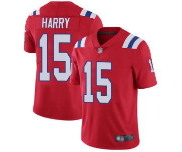 Nike Patriots #15 N'Keal Harry Red Alternate Men's Stitched NFL Vapor Untouchable Limited Jersey