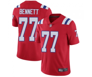 Nike Patriots #77 Michael Bennett Red Alternate Men's Stitched NFL Vapor Untouchable Limited Jersey