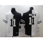 Men's Las Vegas Raiders #11 Henry Ruggs III White Black Peaceful Coexisting 2020 Vapor Untouchable Stitched NFL Nike Limited Jersey