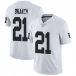 Men's Las Vegas Raiders #21 Cliff Branch White Vapor Untouchable Stitched NFL Nike Limited Jersey