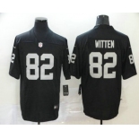 Men's Las Vegas Raiders #82 Jason Witten Black 2020 Vapor Untouchable Stitched NFL Nike Limited Jersey