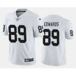 Men's Las Vegas Raiders #89 Bryan Edwards White 2020 Vapor Untouchable Stitched NFL Nike Limited Jersey