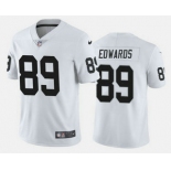 Men's Las Vegas Raiders #89 Bryan Edwards White 2020 Vapor Untouchable Stitched NFL Nike Limited Jersey
