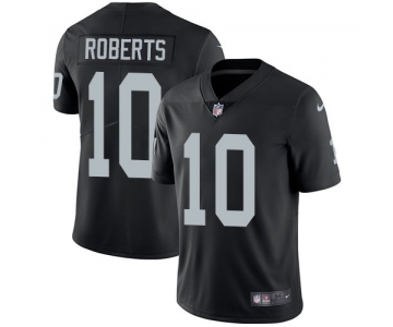 Nike Oakland Raiders #10 Seth Roberts Black Team Color Men's Stitched NFL Vapor Untouchable Limited Jersey