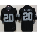 Nike Oakland Raiders #20 Darren McFadden Black Limited Jersey