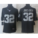 Nike Oakland Raiders #32 Maurice Jones-Drew Black Limited Jersey
