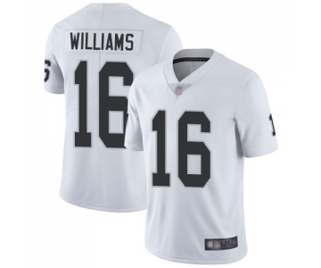 Nike Raiders #16 Tyrell Williams White Men's Stitched NFL Vapor Untouchable Limited Jersey