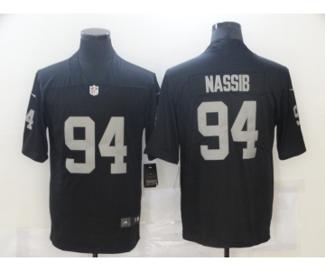 Nike Raiders 94 Carl Nassib Black Vapor Untouchable Limited Jersey