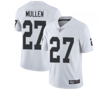Raiders #27 Trayvon Mullen White Men's Stitched Football Vapor Untouchable Limited Jersey