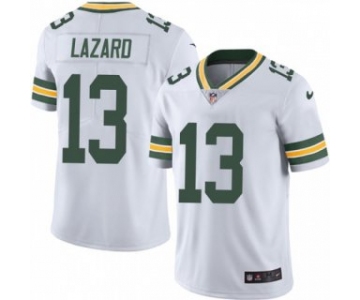 Men's Green Bay Packers #13 Allen Lazard White Vapor Untouchable Limited Stitched Jersey