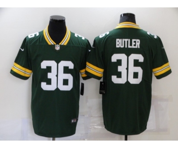 Men's Green Bay Packers #36 LeRoy Butler Green 2021 Vapor Untouchable Stitched NFL Nike Limited Jersey