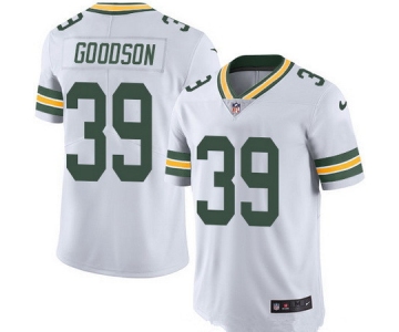Men's Green Bay Packers #39 Demetri Goodson White 2016 Color Rush Stitched NFL Nike Limited Jersey