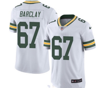 Men's Green Bay Packers #67 Don Barclay White 2016 Color Rush Stitched NFL Nike Limited Jersey