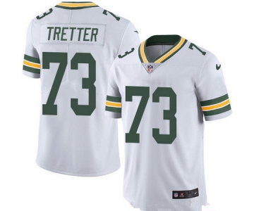 Men's Green Bay Packers #73 JC Tretter White 2016 Color Rush Stitched NFL Nike Limited Jersey