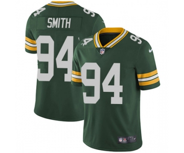 Men's Green Bay Packers #94 Preston Smith Limited Team Color Vapor Untouchable Nike Green Jersey