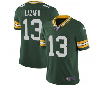 Nike Green Bay Packers 13 Allen Lazard Green 100th Season Vapor Untouchable Limited Jersey