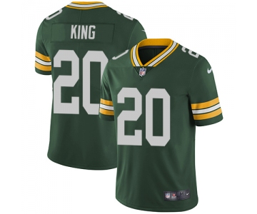 Nike Green Bay Packers #20 Kevin King Green Team Color Men's Stitched NFL Vapor Untouchable Limited Jersey