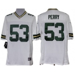 Nike Green Bay Packers #53 Nick Perry White Limited Jersey
