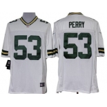 Nike Green Bay Packers #53 Nick Perry White Limited Jersey