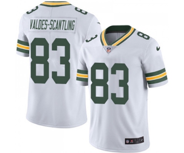 Nike Green Bay Packers #83 Marquez Valdes-Scantling White Men's Stitched NFL Vapor Untouchable Limited Jersey