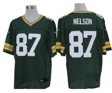 Nike Green Bay Packers #87 Jordy Nelson Green Limited Jersey