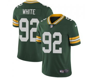Nike Green Bay Packers #92 Reggie White Green Team Color Men's Stitched NFL Vapor Untouchable Limited Jersey