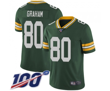 Nike Packers #80 Jimmy Graham Green Team Color Men's Stitched NFL 100th Season Vapor Limited Jersey