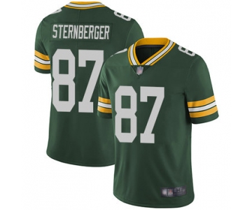 Packers #87 Jace Sternberger Green Team Color Men's Stitched Football Vapor Untouchable Limited Jersey