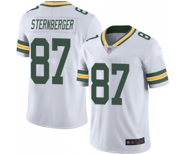 Packers #87 Jace Sternberger White Men's Stitched Football Vapor Untouchable Limited Jersey
