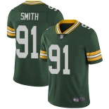 Packers #91 Preston Smith Green Team Color Men's Stitched Football Vapor Untouchable Limited Jersey