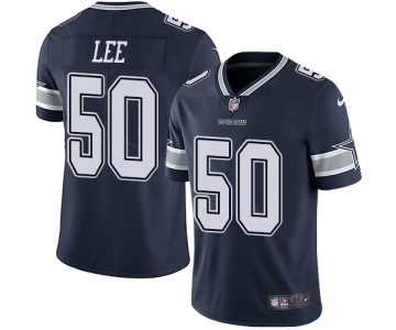 Nike Dallas Cowboys #50 Sean Lee Navy Blue Team Color Men's Stitched NFL Vapor Untouchable Limited Jersey