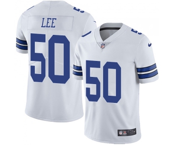 Nike Dallas Cowboys #50 Sean Lee White Men's Stitched NFL Vapor Untouchable Limited Jersey