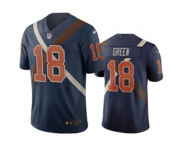 Cincinnati Bengals #18 A.J. Green Navy Vapor Limited City Edition NFL Jersey
