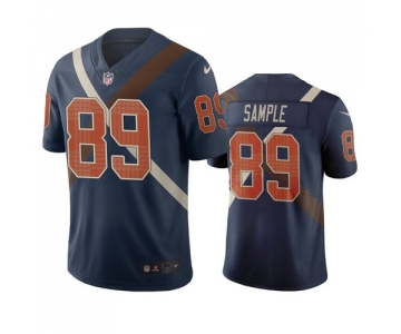 Cincinnati Bengals #89 Drew Sample Navy Vapor Limited City Edition NFL Jersey