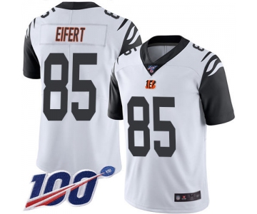 Nike Bengals #85 Tyler Eifert White Men's Stitched NFL Limited Rush 100th Season Jersey