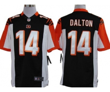Nike Cincinnati Bengals #14 Andy Dalton Black Limited Jersey