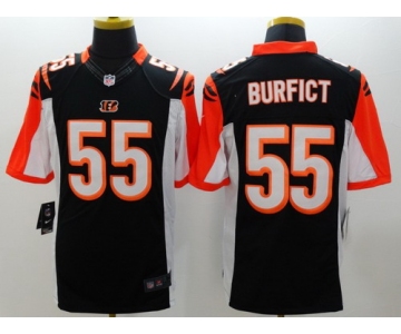 Nike Cincinnati Bengals #55 Vontaze Burfict Black Limited Jersey