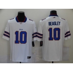 Men's Buffalo Bills #10 Cole Beasley White 2017 Vapor Untouchable Stitched NFL Nike Limited Jersey