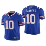 Men's Buffalo Bills #10 Emmanuel Sanders Royal Blue 2020 Vapor Untouchable Stitched NFL Nike Limited Jersey