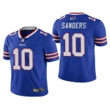 Men's Buffalo Bills #10 Emmanuel Sanders Royal Blue 2020 Vapor Untouchable Stitched NFL Nike Limited Jersey