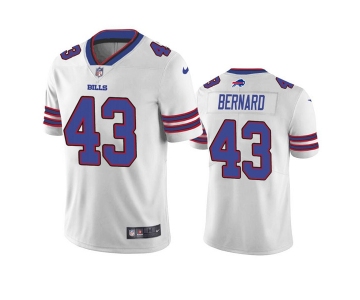 Men's Buffalo Bills #43 Terrel Bernard White Vapor Untouchable Limited Stitched Jersey